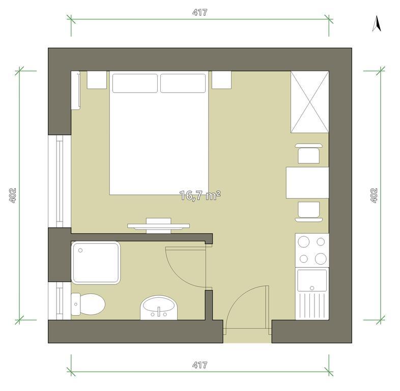 קרוואביצה Maslina Apartments מראה חיצוני תמונה