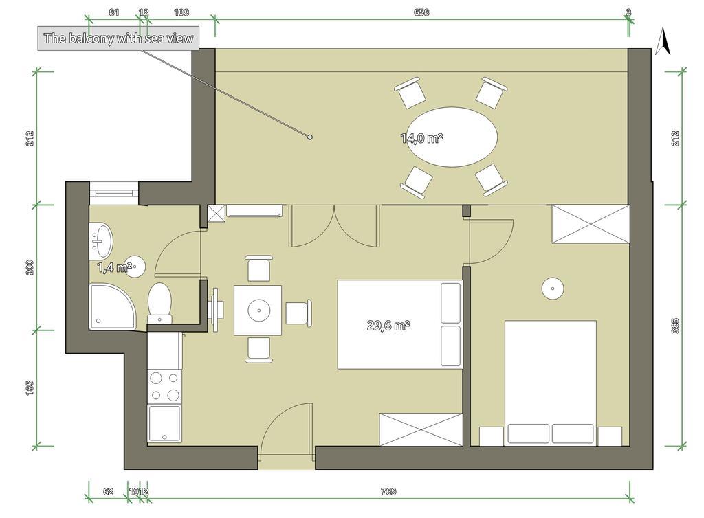 קרוואביצה Maslina Apartments מראה חיצוני תמונה