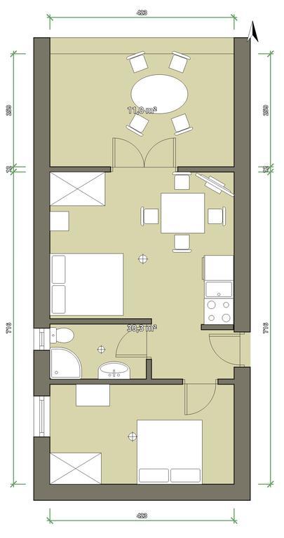 קרוואביצה Maslina Apartments מראה חיצוני תמונה
